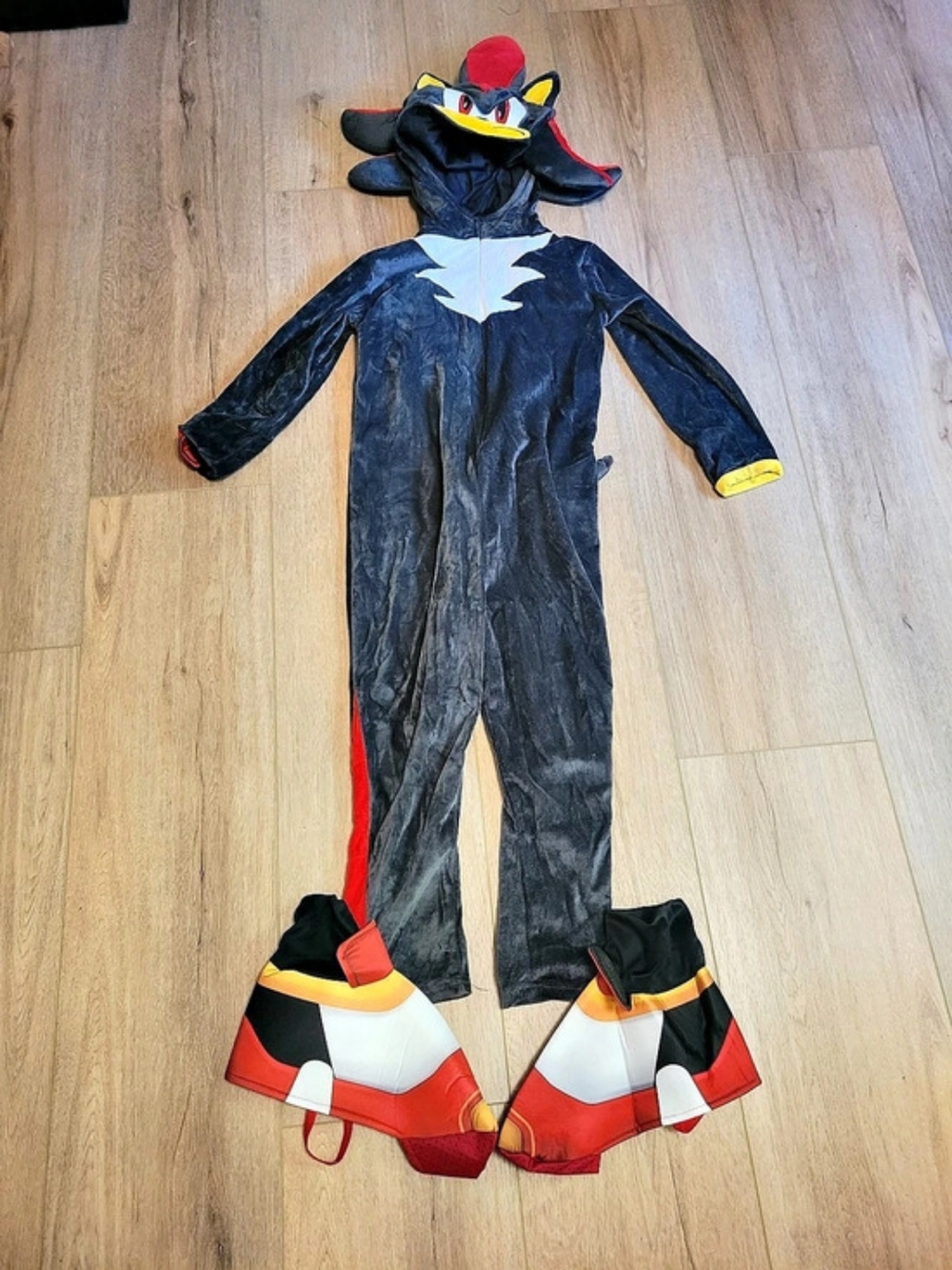 Sonic the Hedgehog Shadow Kids Costume Boys Size Small
